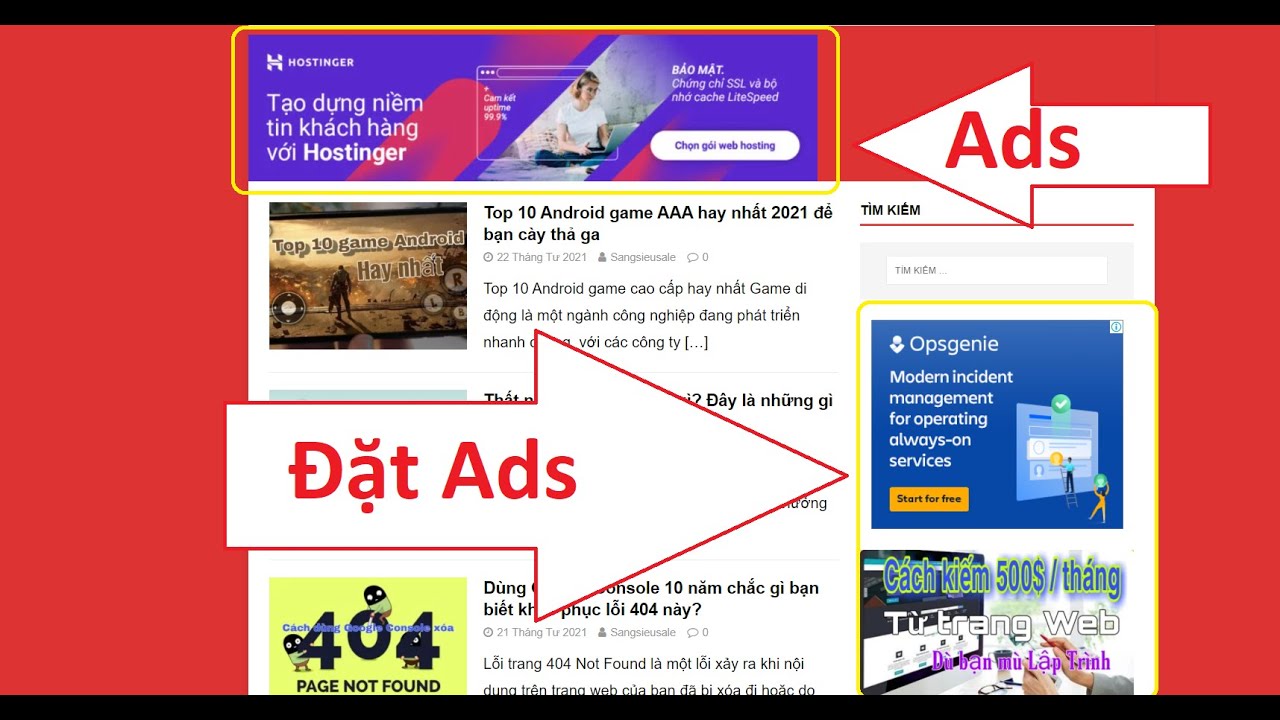 Đặt Quảng Cáo Google AdSense lên Website: Bước Điều Hòa Tiềm Năng Thu Nhập