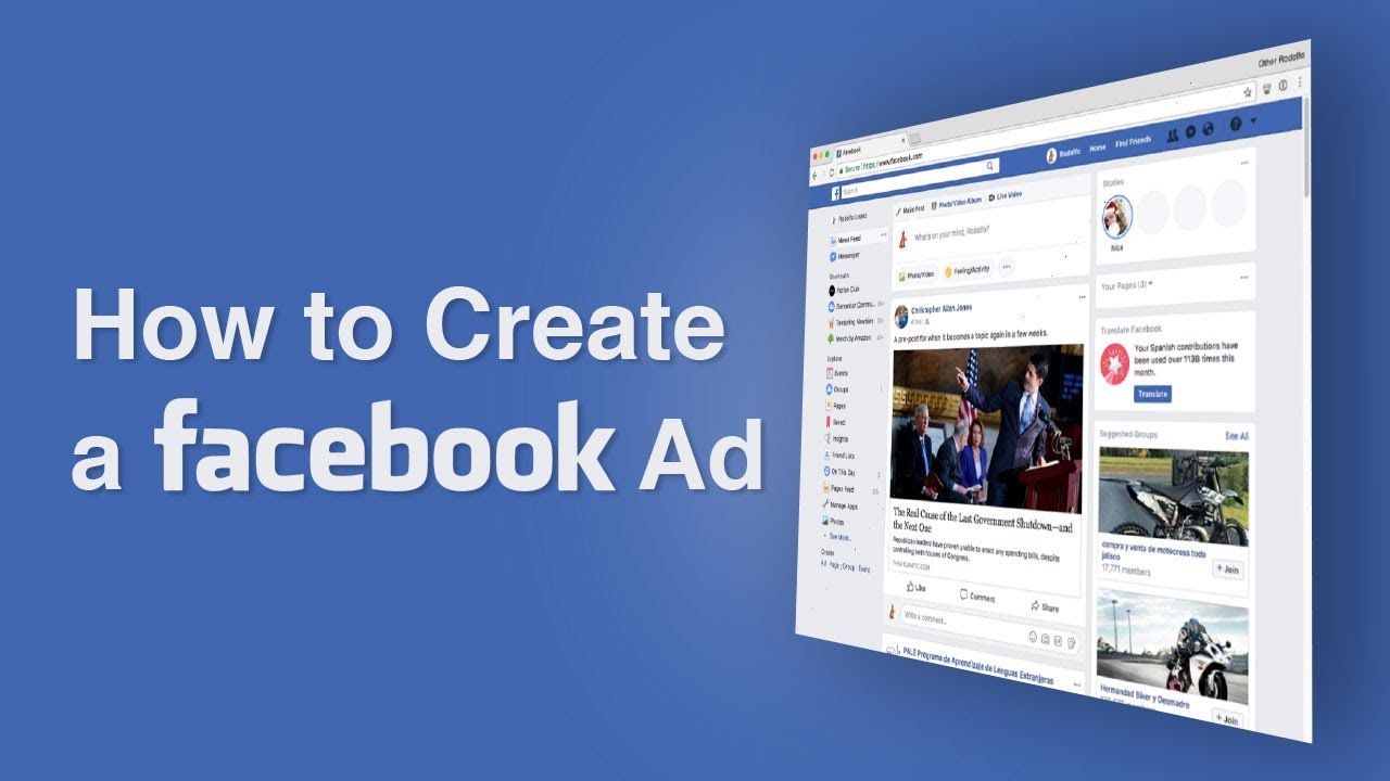 facebook ads how to create