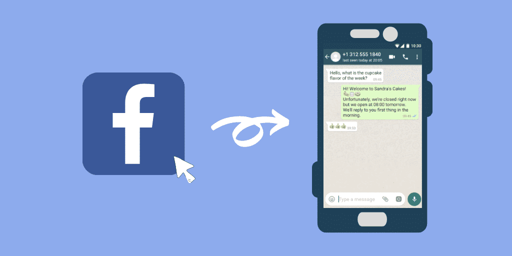 you can show ads on whatsapp using facebook ads manager